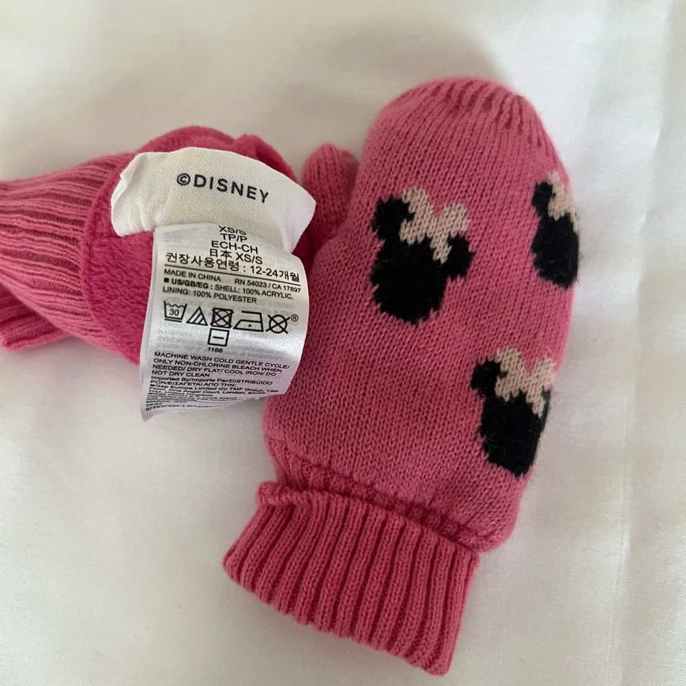 Gap Disney Pink Mittens